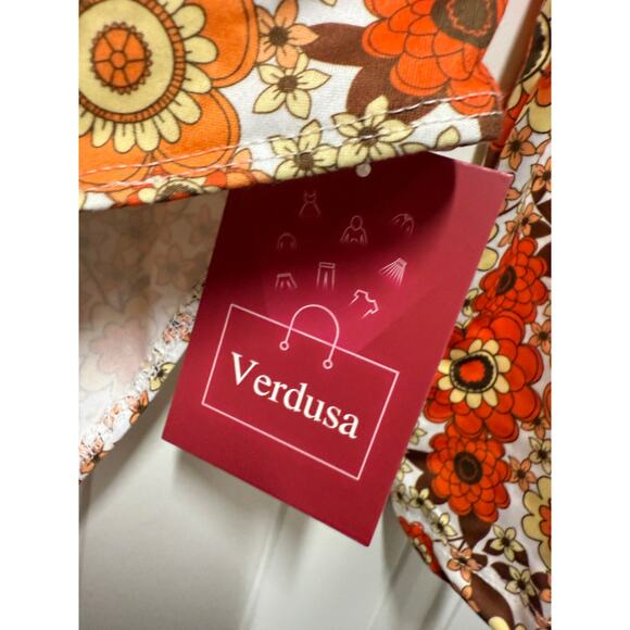 Women's High Neck Long Sleeve Floral Print Bodysuit Leotard Fall costume  Small - Picture 8 of 8